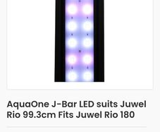 jewell trigon 350 > aquaone jbar leds