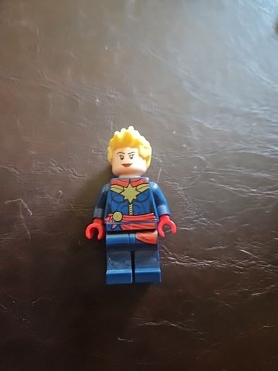 Lego Captain Marvel Red Sash Minifigure
