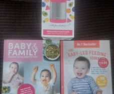 weaning cookbooks & insulated food flask