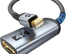 Mini DisplayPort to HDMI Adapter 4K, Thunderbolt to HDMI Adapter