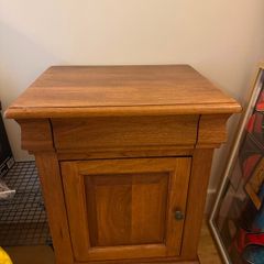 Solid Wood Bedside Table / Nightstand (Two in total)