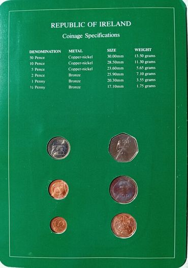 1984 Ireland Coin Sets of All Nations sealed