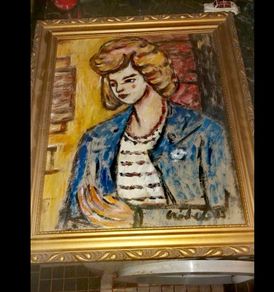 Stunning Bela Czobel (1883-1976) oil painting