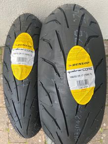 [New] Dunlop Qualifier Core (190/120) Tyre Set