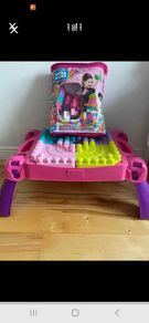 mega blocks table with 60 extra blocks