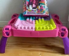 mega blocks table with 60 extra blocks