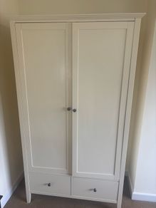 Cream wardrobes