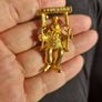 Vintage Swing Clown Brooch. Image 2