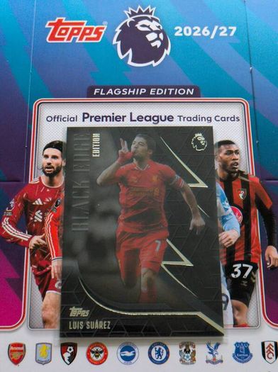 Luis Suarez Black Edge Edition Topps Flagship Edition Hobby Box 2026/27