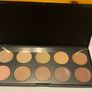 Blank Canvas Cosmetics 10 Color concealer palette and brush Image 4