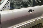 Mitsubishi Pajero 2006 front passenger side door complete with glass