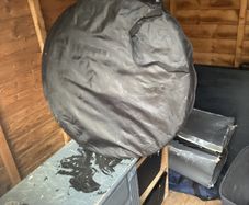 spray tan tent