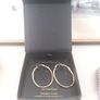 18ct Gold Plated  Hooped Earrings Image 4