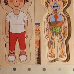 Wooden Kids Anatomy Puzzle