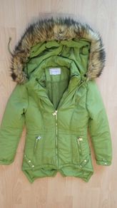 Green Winter Coat Size Small