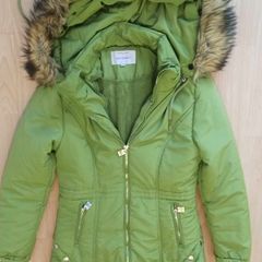 Green Winter Coat Size Small