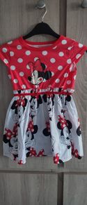 Mickey mouse new dress fits four  five years old
