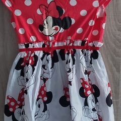 Mickey mouse new dress fits four  five years old