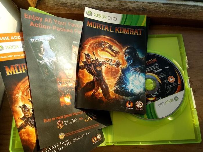 Mint Xbox 360 Mortal Kombat