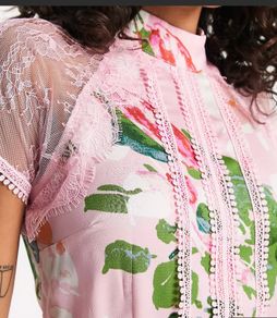 Midi floral dress