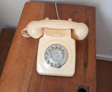 Old style telephone