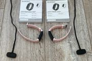 Silvercrest Pale Pink and Black Fitness Activity Tracker Watches