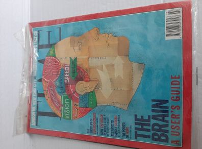 New vintage time magazine in wrapping