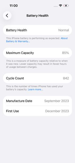 iPhone 15 128GB