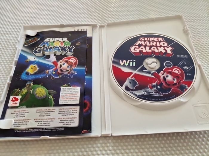 Super Mario Galaxy Nintendo Wii Games Original