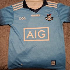 Dublin GAA O'Neills Gaelic Football Jersey (Youths 10-11 Years) FREE POST