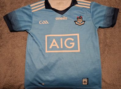 Dublin GAA O'Neills Gaelic Football Jersey (Youths 10-11 Years) FREE POST