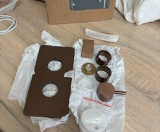 Brushed Bronze Plate and misc