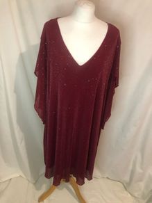 Red sparkly dress (3XL)