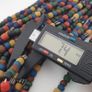 Antique African Style MultiColor Mix 7-8.5mm Glass Beads Necklace Strands Image 4