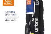URBAN XK170 Motorbike Chain Lock, Heavy Duty Anti Theft 170cm 8mm Hardened Steel Chain High Security Lock