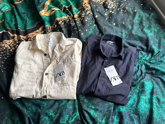 Two Zara Shirts