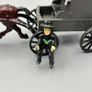 Vintage Cast Iron Metal Amish Driver on Horse Drawn Carriage Buggy Wagon Image 7