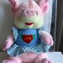 Large Soft Pig Plush Toy, approx. 30 cm tall Image 3