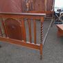 Antique Barley Twist Double Bed Image 5
