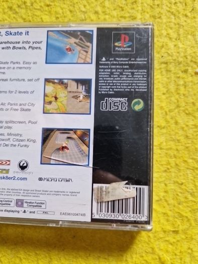 Street Skater 2 PlayStation1 Ps1 PlayStation2 Ps2 games Original
