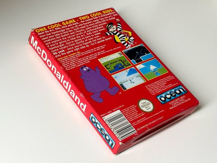 McDonald Land for Nintendo NES - Boxed