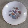 Rare find Wedgwood vintage 1980's small Kutani Crane ring dish, Cufflink dish, Ring dish, Bird china, Round trinket dish, English china Image 5