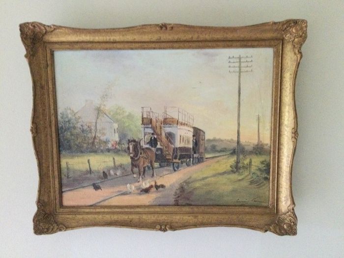 Vintage Oil on Canvas