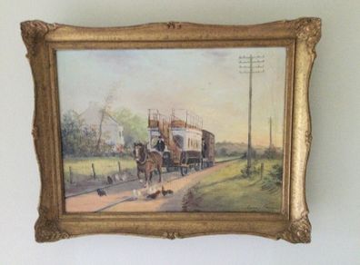 Vintage Oil on Canvas