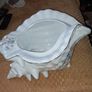 Vintage Staffordshire Pottery Conch Shell Image 2