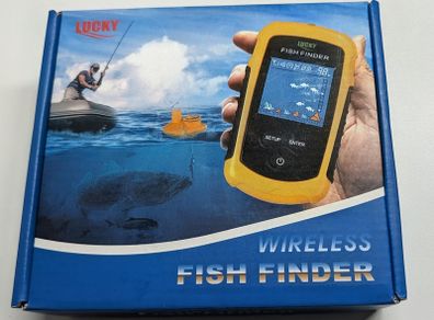 LUCKY Wireless Fish Finder  Portable Sonar Depth Finder Brand New in Box