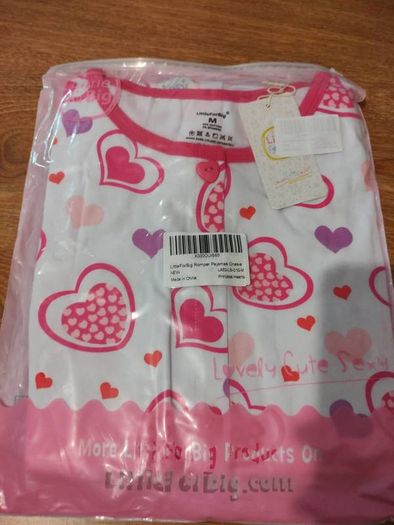 Littleforbig hearts onsie