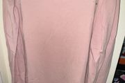 New Look Blush Pink Jumper Dress with White and Silver Pearls