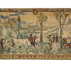 Exquisite Large Vintage French Tapestry