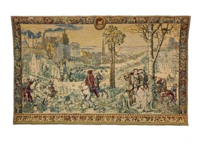 Exquisite Large Vintage French Tapestry